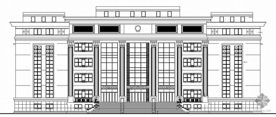 [马鞍山]某中级法院建筑结构施工图