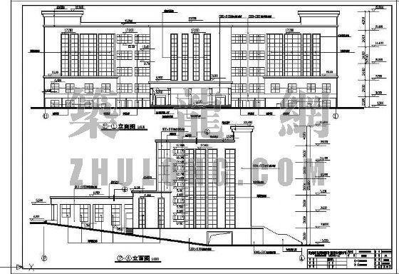 法院建筑施工图