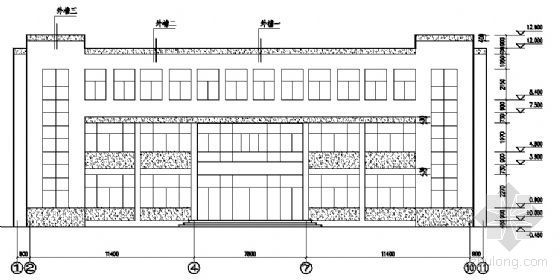 [泰安深燃]某办公楼建筑电暖施工图（PDF版）