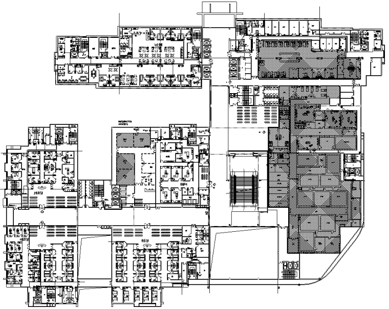 福建泉州滨海医院门诊楼及综合楼九游体育机电施工图