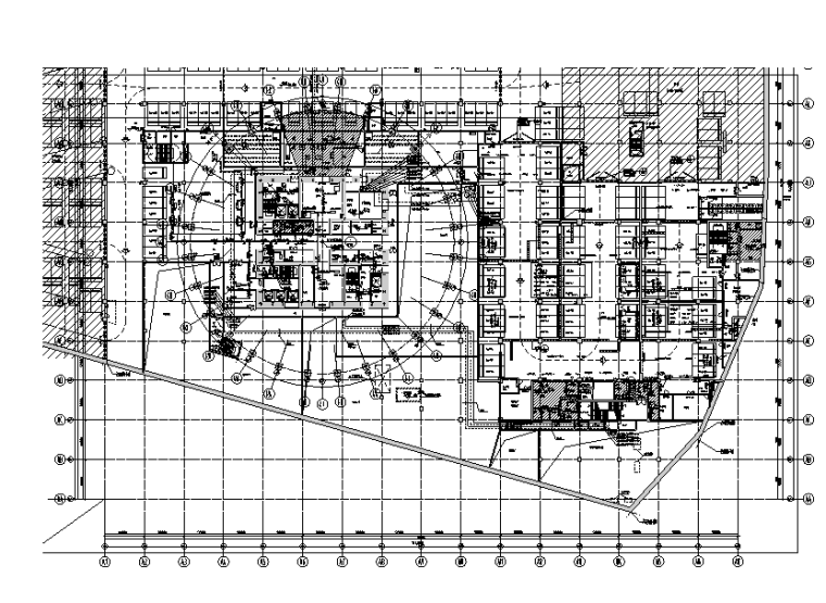 深圳66层办公大厦全套暖通施工图（DWG+PDF