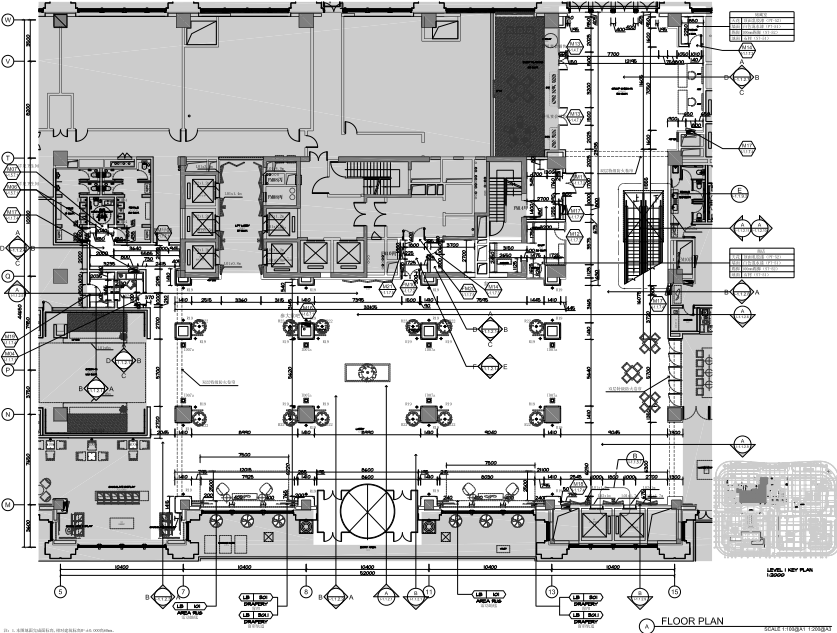 [湖北]武汉泛海费尔蒙酒店室内九游体育施工图丨效果图