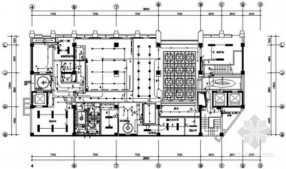 十五层国际大酒店室内九游体育电气施工图纸