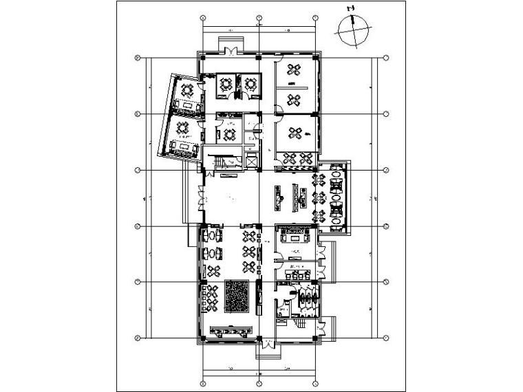 [江苏]某售楼处会所竣工图含水电设计施工图