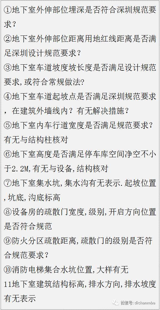 干货▪万科施工图阶段重点问题审核表（建筑部分全套）