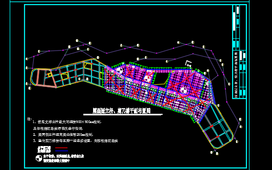 高支模计算书图纸（各模板计算书+相关CAD图）