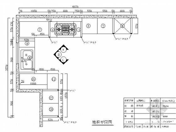 四套橱柜九游体育设计方案