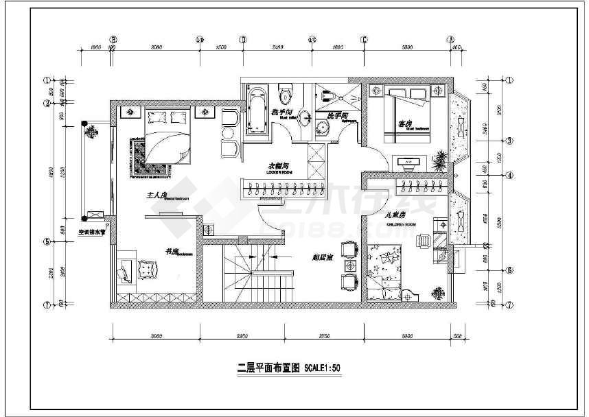 室内九游体育设计施工图别墅_四合院别墅设计 土巴兔九游体育效果图_室内家装施工流程