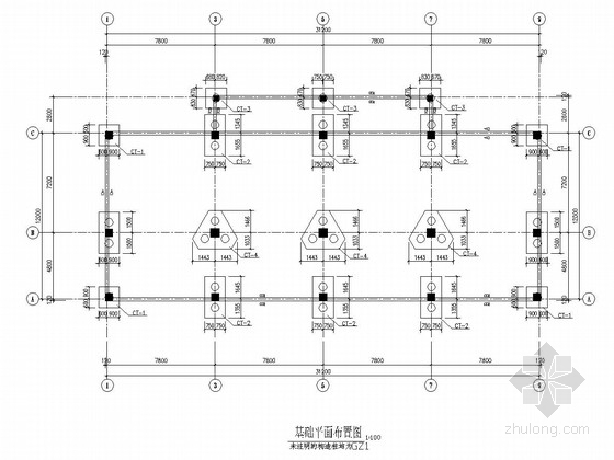 五层带阁楼框架结构村委住宅楼结构施工图