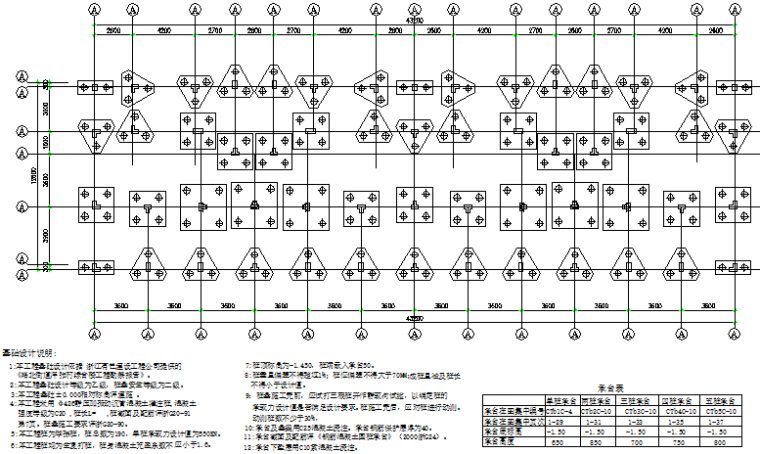 6层带阁楼住宅框架结构施工图（CAD，14张）