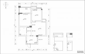 小户型平面图 55平米小户型 