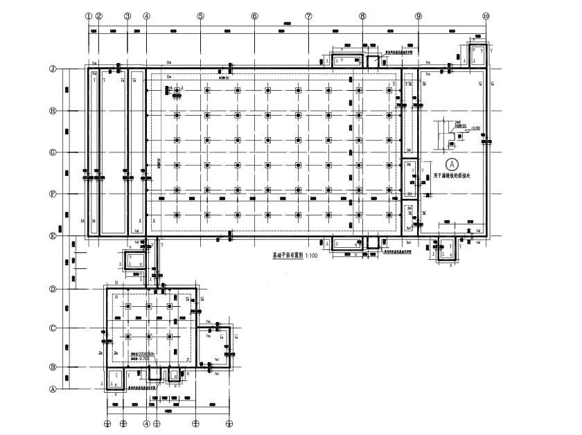 公猪舍建筑结构施工图（单层空旷房屋结构）