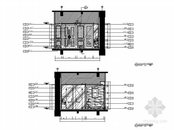 装饰九游体育施工图立面图深度_装饰施工合同范本_装饰施工组织设计范本