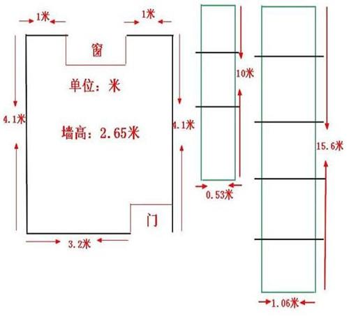 室内墙壁面积怎么计算_室内九游体育如何计算施工面积_室内面积怎么算