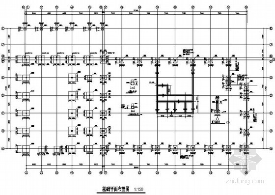 [安徽]钢结构4S汽车店结构施工图（单层 独立基础）