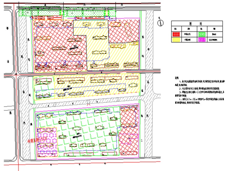 住宅楼总平面布置（CAD）