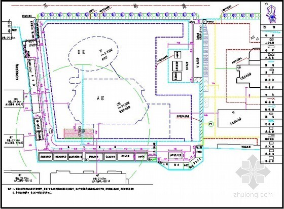 办公楼工程施工现场平面布置图及临时设施详图（15张）