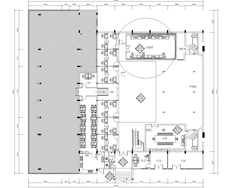 南京煌华影视投资有限公司办公室室内九游体育工程竣工图