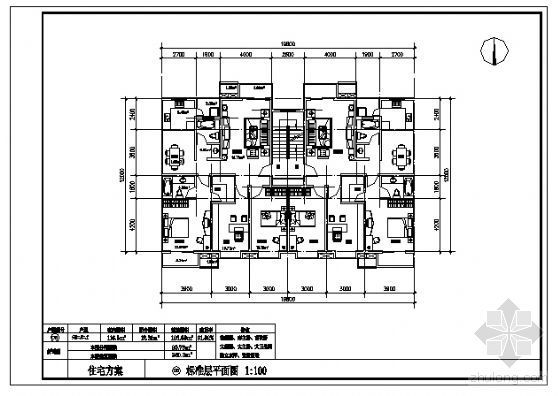 三室两厅两卫（126.88m2）