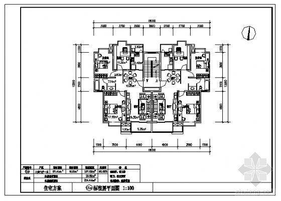 三室两厅一卫（107m2）