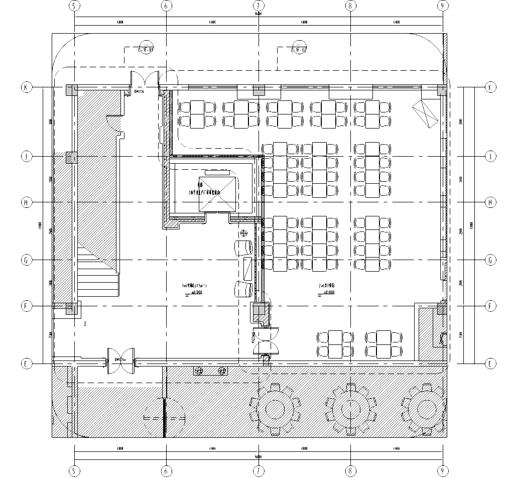 [江苏]苏州某酒楼室内九游体育竣工图