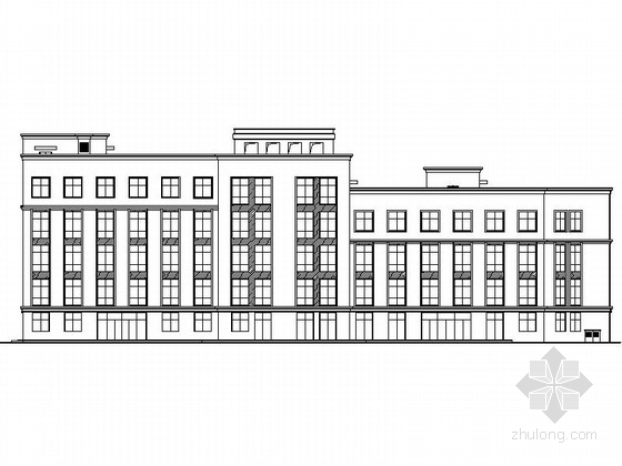 [浙江]5层保障性安居社区建筑设计施工图（含指标报告书2015年图纸）