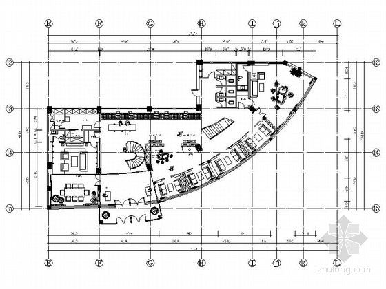 [吉林]中式古典风格文体中心茶楼室内九游体育图