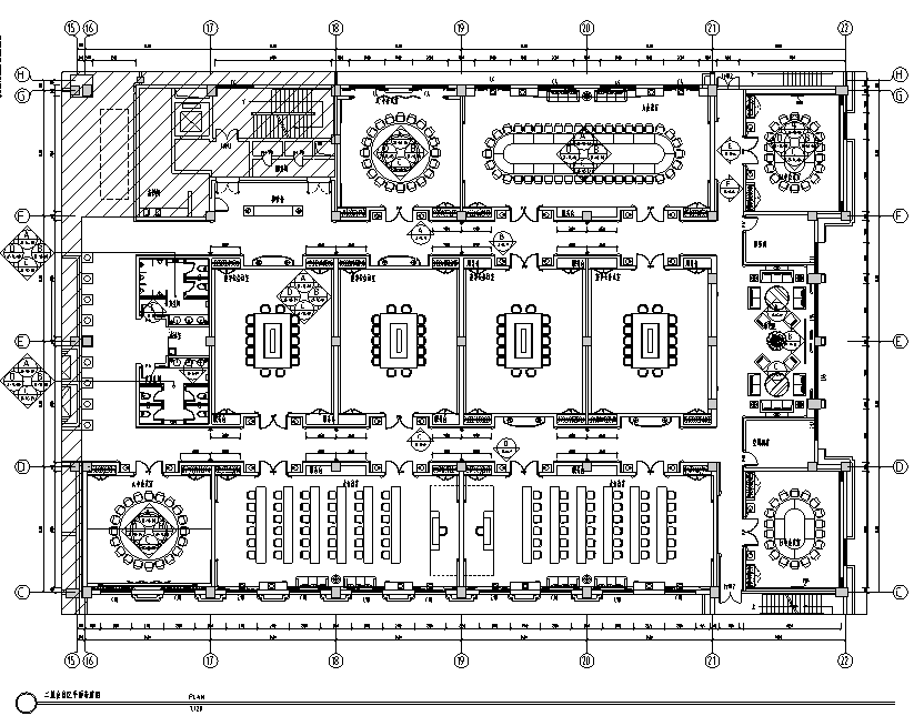 [山东]奢华五星级大酒店室内装饰全套施工图（附效果图）