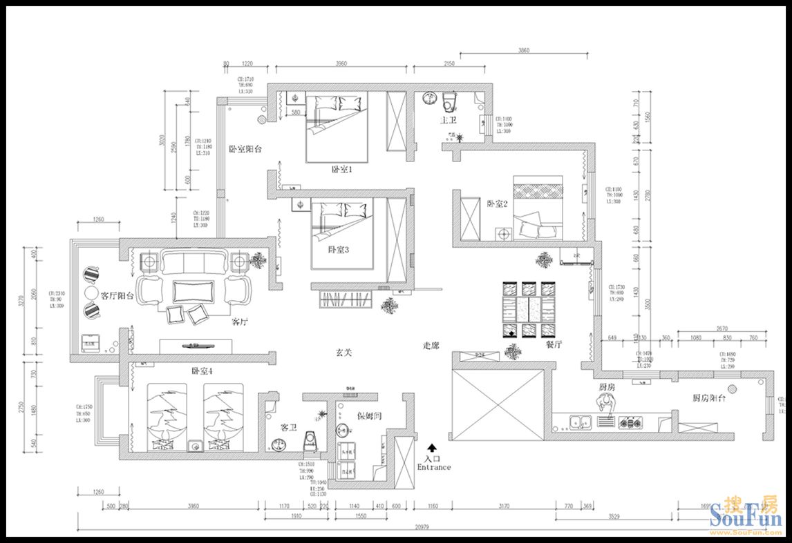 复式楼九游体育效果图160平米_190平米四室两厅两卫九游体育全图_160平米四室九游体育预算