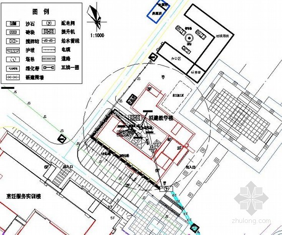 [湖南]住宅工程临时用电施工方案(平面布置图)