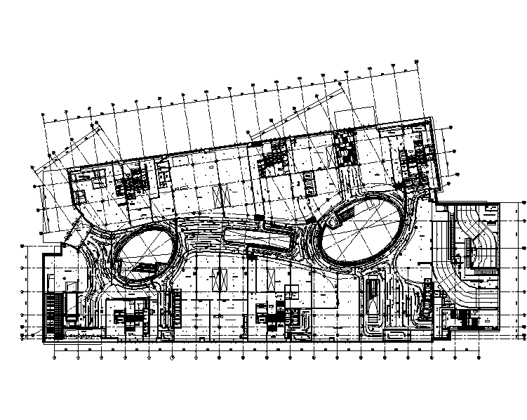 上海金融中心大型高级商业中心暖通施工图（CAD+PDF）