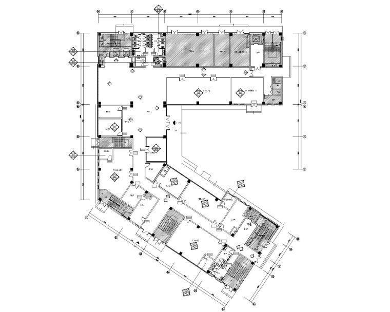 [广东]广州知识城南方医院公区全套CAD施工图+设计方案+效果图(含各专业图纸)