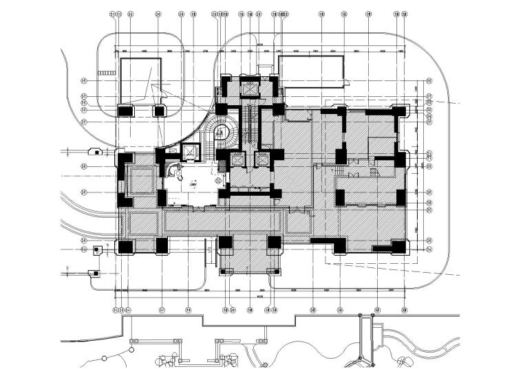 [上海]CCD-浦东恒大滨江华府会所+住宅首层泛会所丨6100m²丨效果图+施工图+材料表