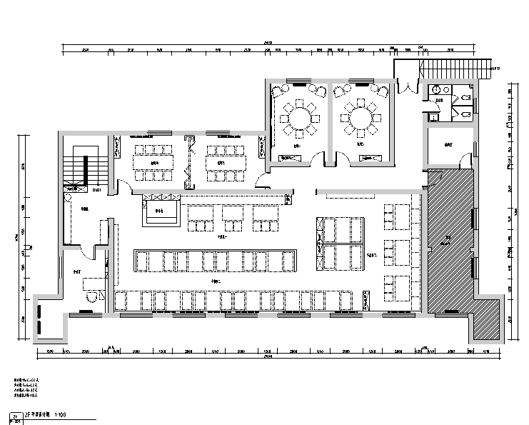 [新疆]430平米泰式海鲜火锅设计施工图（附效果图）