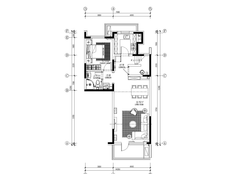 Matrix矩阵纵横-北京路劲国际城叠拼户型精装施工图+设计方案+软装方案+物料