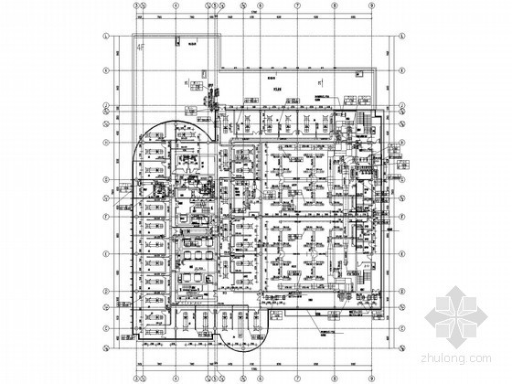 [南京]金融大厦暖通空调设计施工图纸(160米 10万平 知名院)