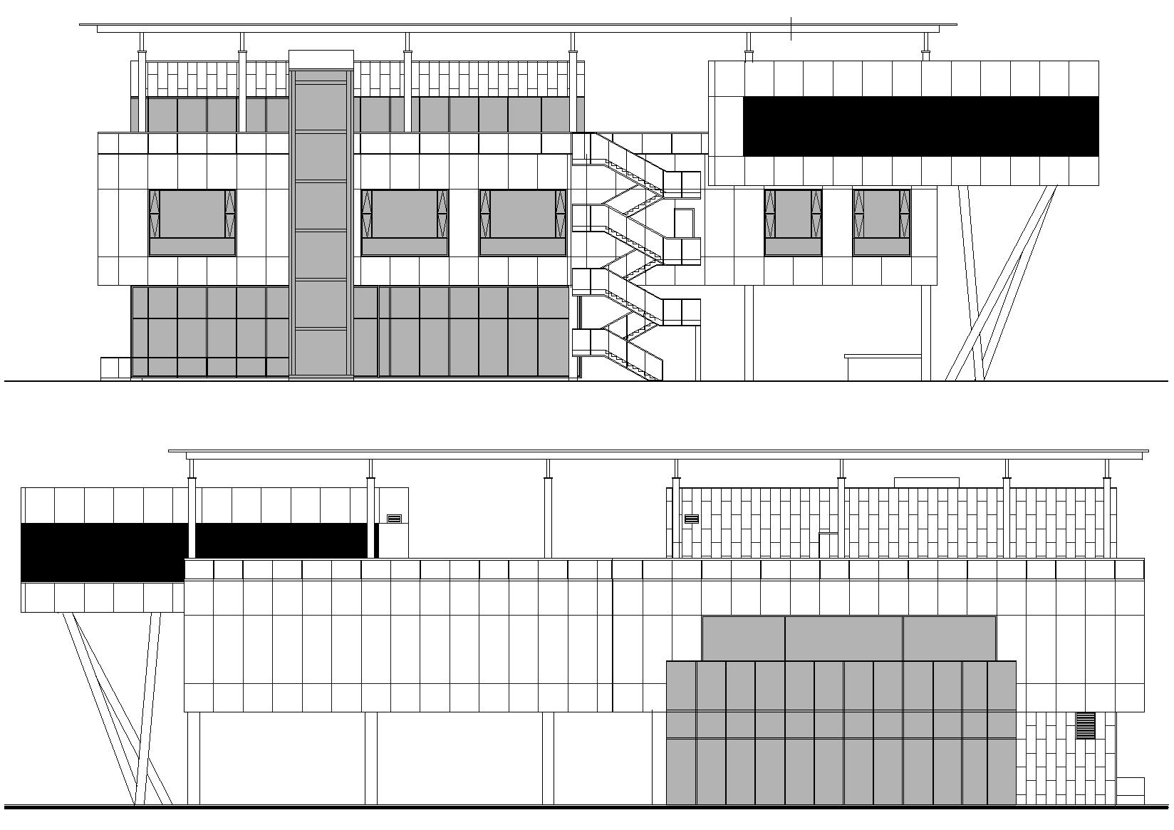 [江苏]常州星河售楼处建筑工程项目施工图